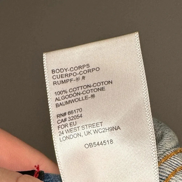 NWOT BDG Oversized Urban Outfitters Denim Trucker Jacket - Picture 6 of 16